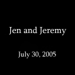 Jen and Jeremy